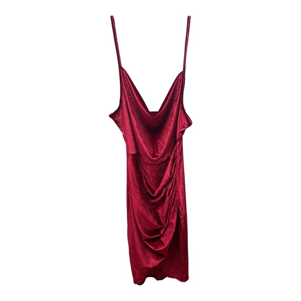 To My Lovers Red Velvet Dress